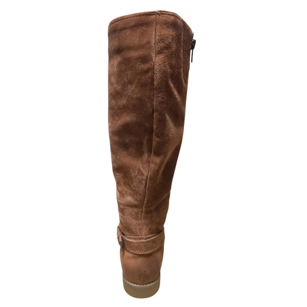 Vionic Rochelle Tall Leather Riding Boots - Picture 3 of 5